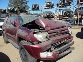 2005 Toyota 4Runner Limited Burgundy 4.7L AT 4WD #Z22973